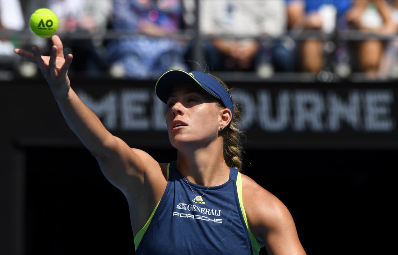 La alemana tuvo un comienzo de juego aplastante y quebró en dos ocasiones el servicio de su rival.