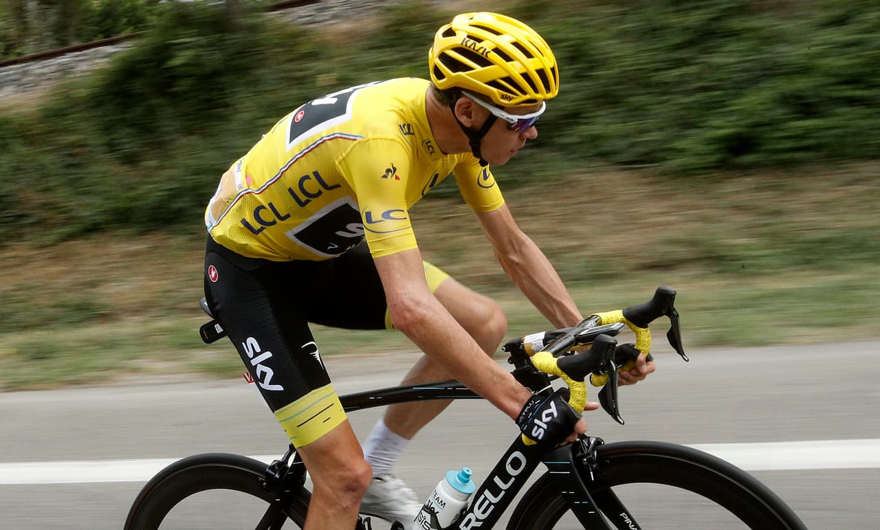 Froome es un pedalista con capacidad integral para asumir lo ascensos y los recorridos en territorio llano.