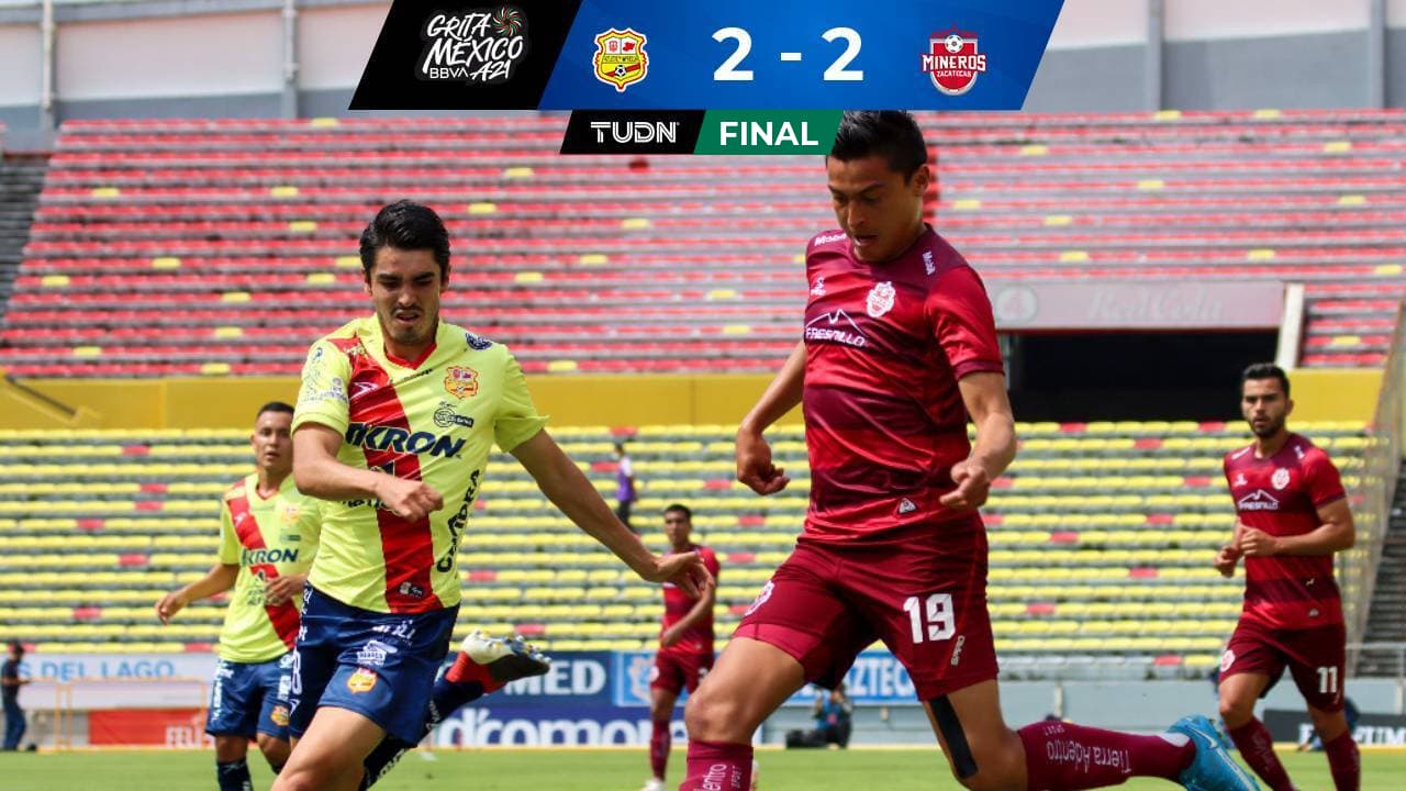 ¡Arranque de dos dobletes! Morelia y Mineros debutan con empate