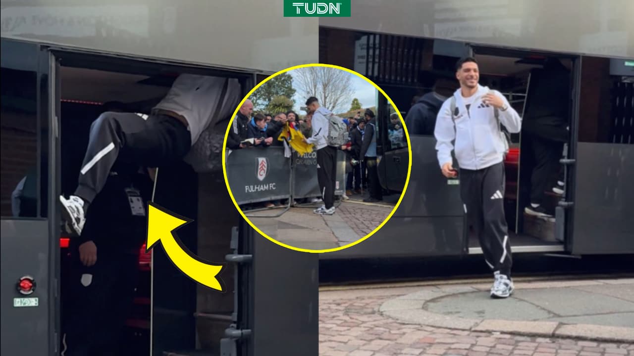 Raúl Jiménez muestra su lado juguetón y se gana los aplausos en Fulham