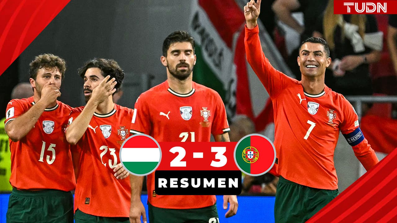 Resumen | De la mano de Cristiano, Portugal logra la remontada ante Hungría