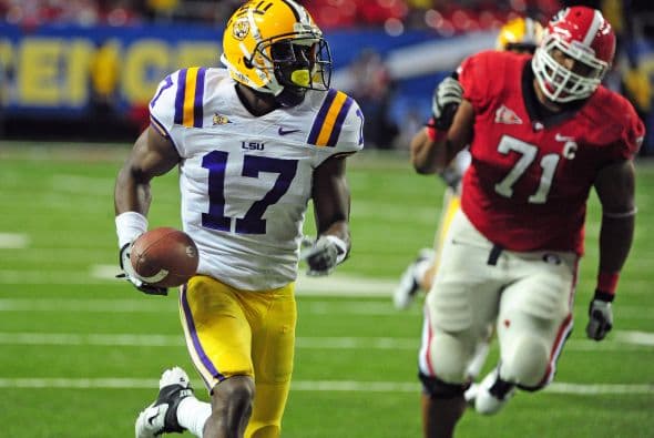 Esquineros: 1. Morris Claiborne, LSU - Altura: 1.85 m - Peso: 84 kg