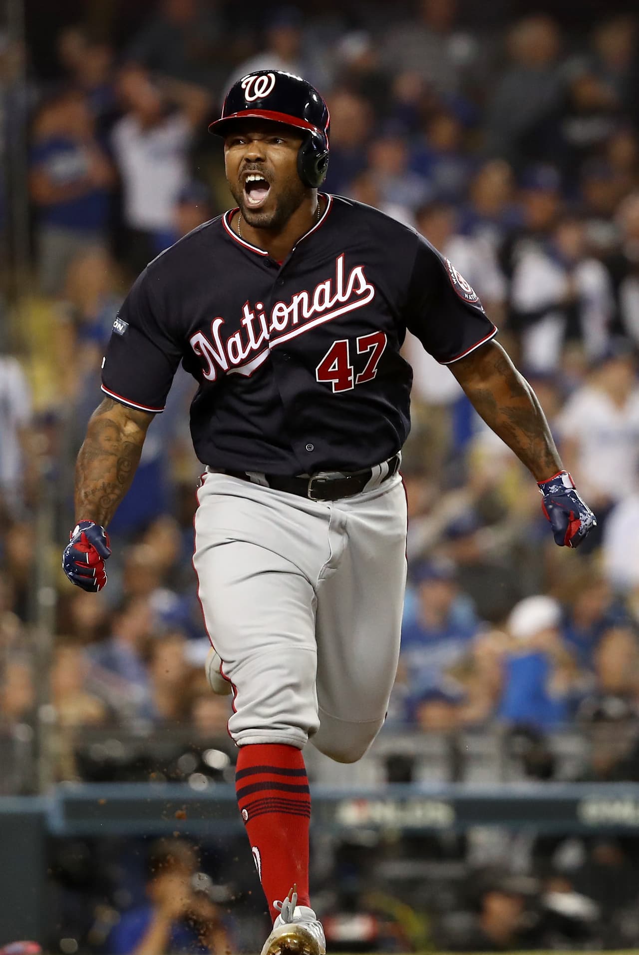 Washington Nationals gana la Serie Divisional 7-3 a Los Angeles Dodgers.