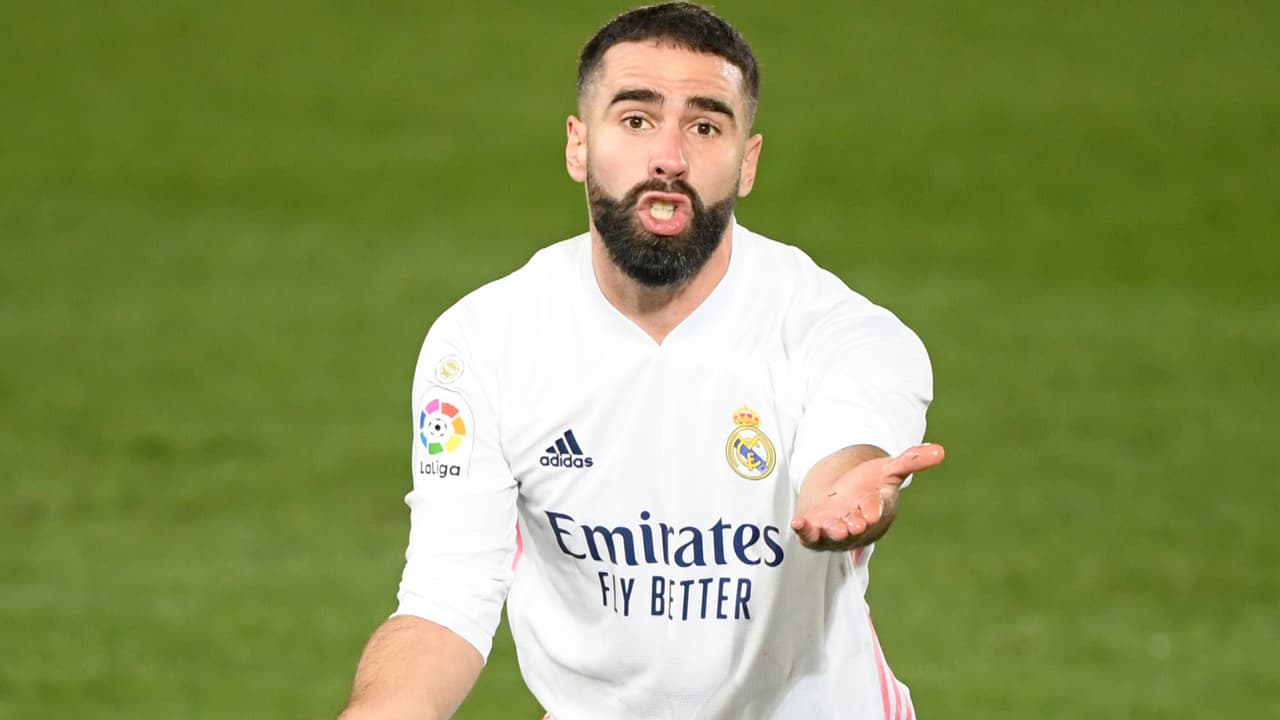 Dani Carvajal perderá acción con Real Madrid hasta dos meses