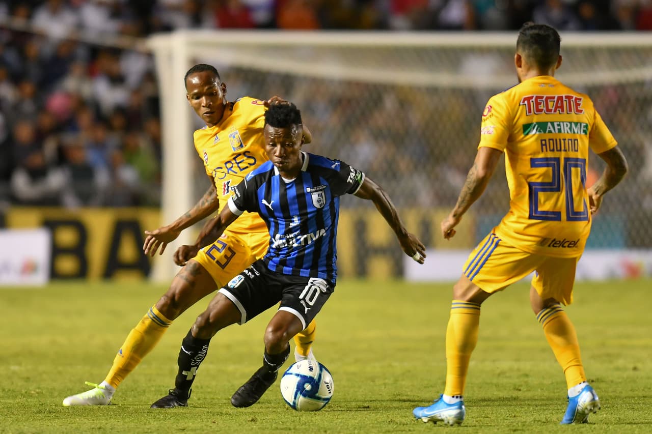 Querétaro y Tigres dividen puntos y ambos llegan a 28 unidades que los situan en la cuarta y quinta posición al momento.