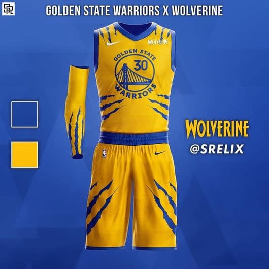Golden State Warriors = Wolverine