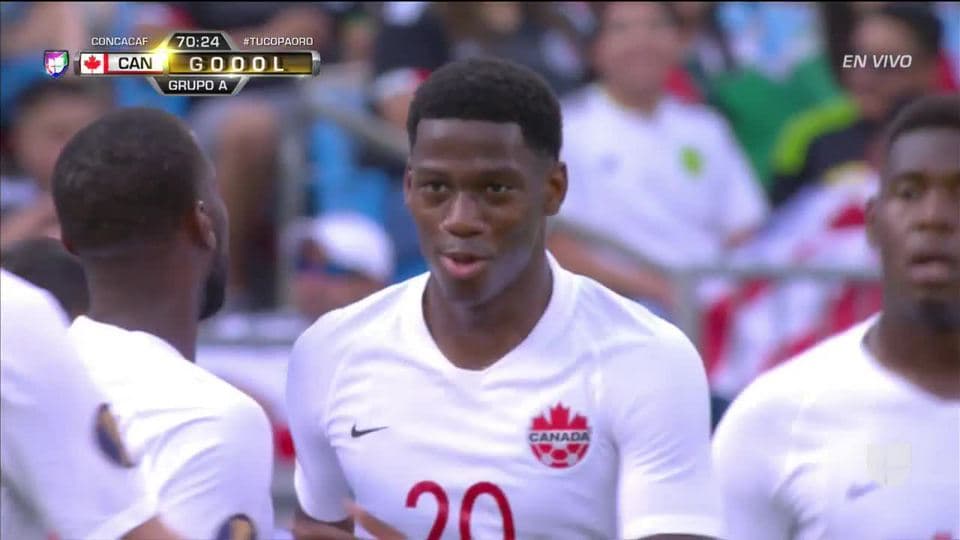 ¡GOOOL! Jonathan David anota para Canada