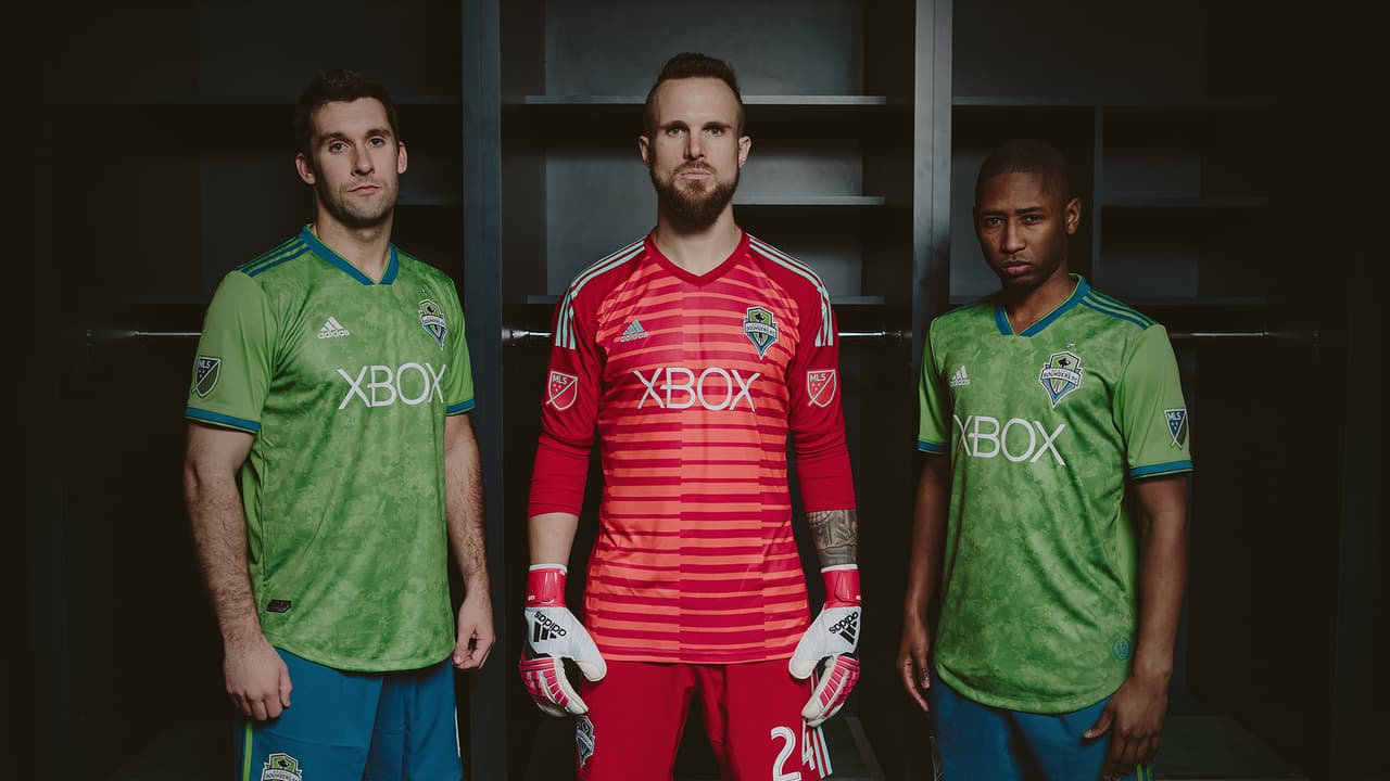 Sounders es inconfundible con esa combinación de colores.