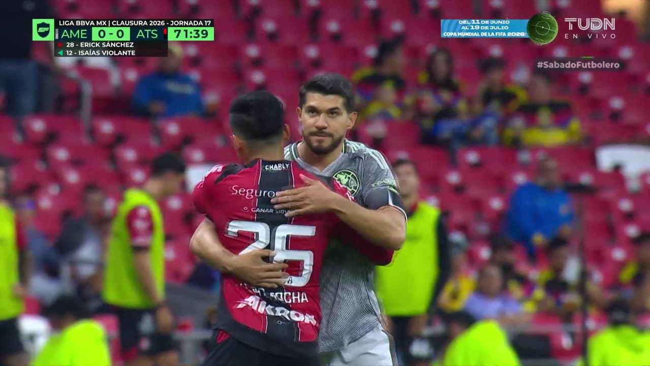 ¡El emotivo regreso de Henry Martín al América vs. Atlas!