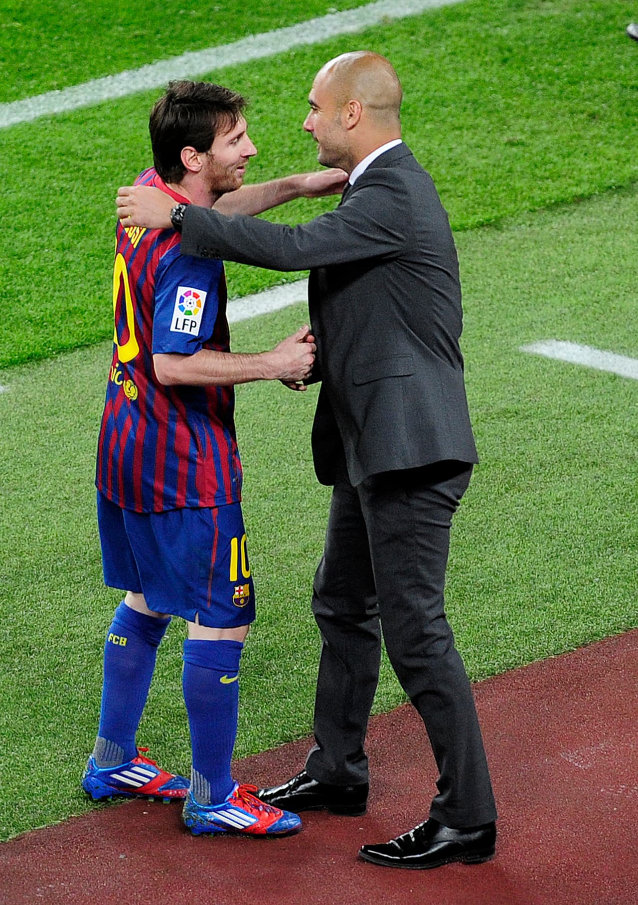 Indiscutiblemente, el gran ausente en el banquillo fue Josep Guardiola.