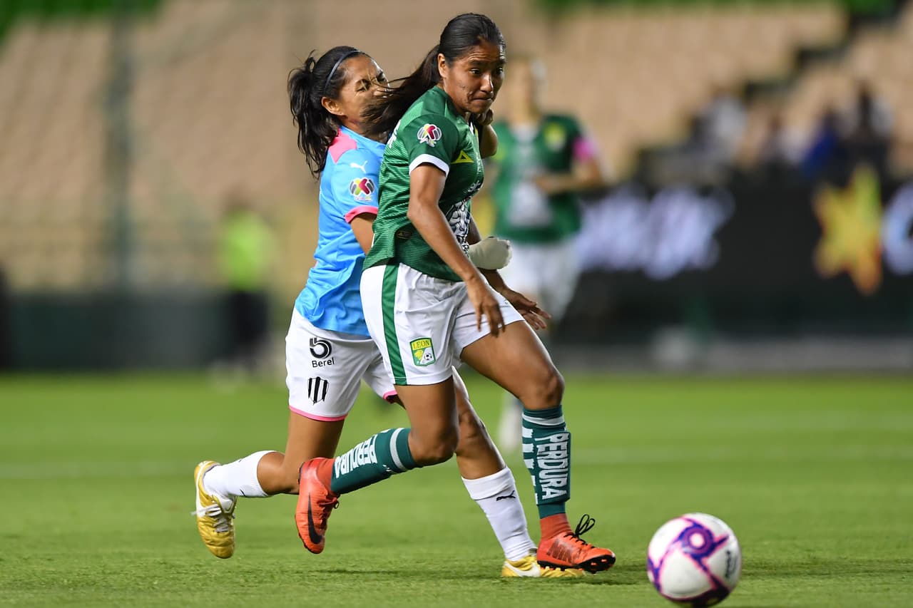 Por Monterrey marcaron: Mónica Desiree y Diana Evangelista (2); para las locales descontó Sanjuana De Jesús Muñoz.