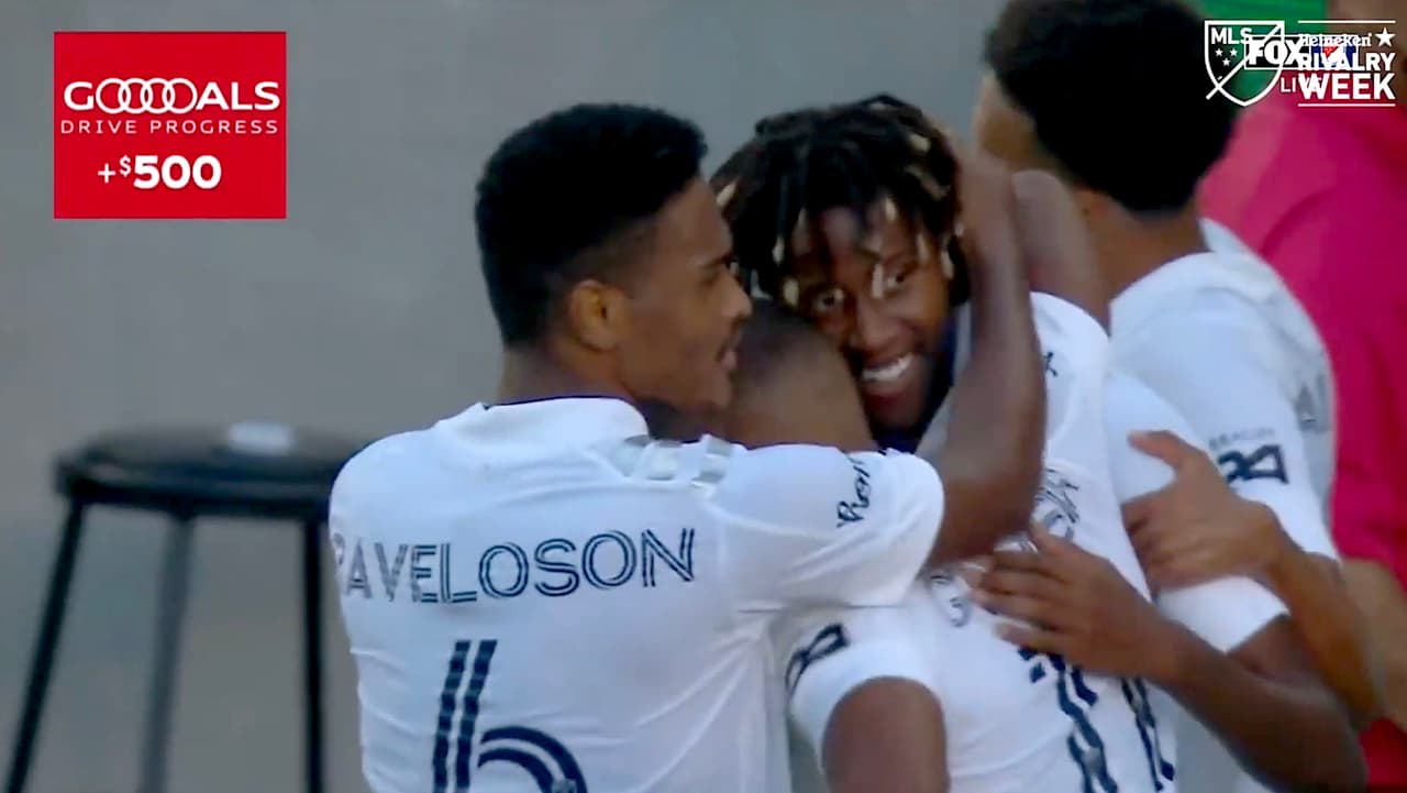 ¡Locura angelina! Julian Araujo pone una diagonal matona y Kévin Cabral marca el 3-3