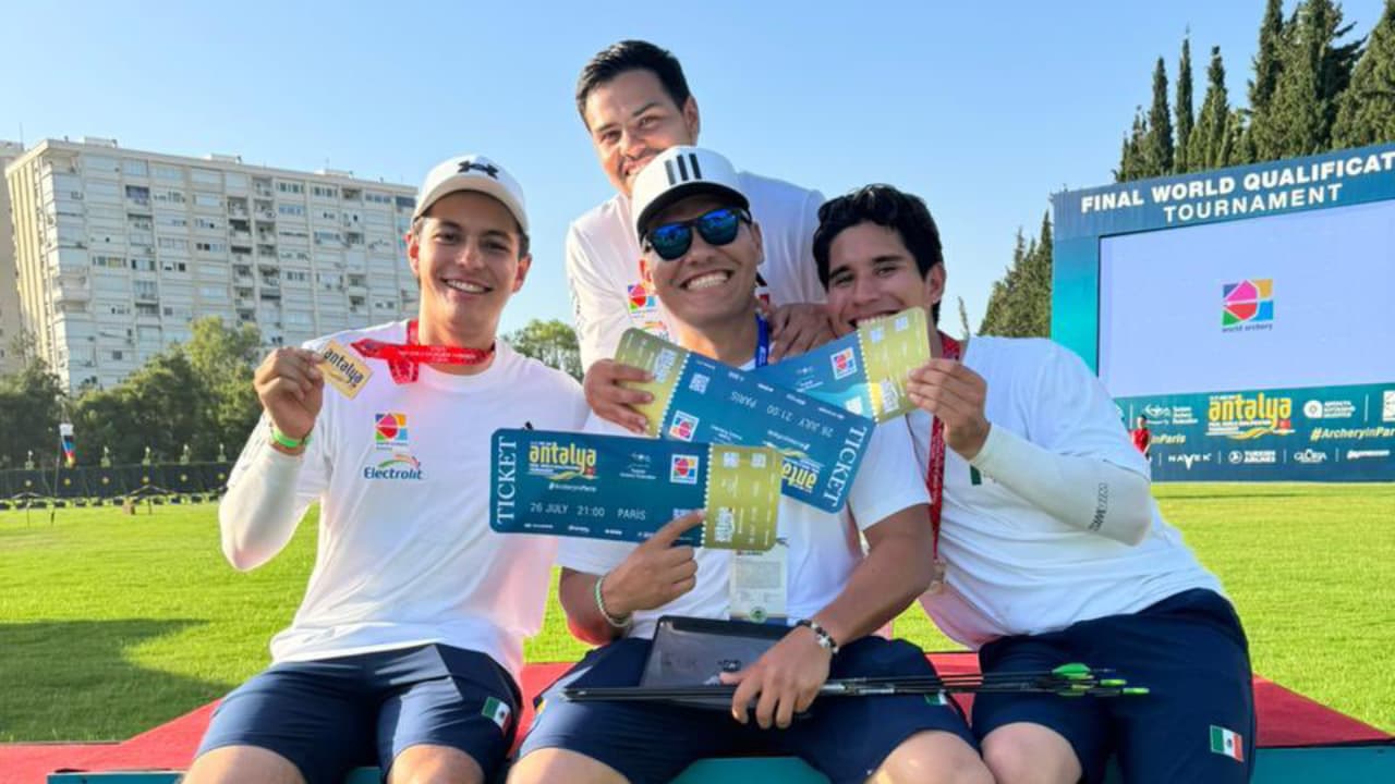 México va con equipo completo de tiro con arco a París 2024