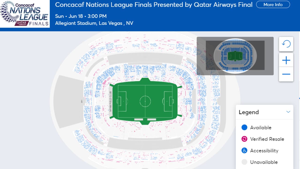 Boletos disponibles para el México vs. Panamá.
