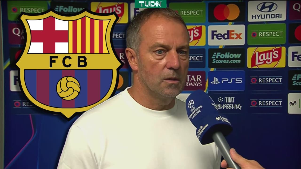 Hansi Flick considera que el Barcelona todavía puede mejorar en Champions