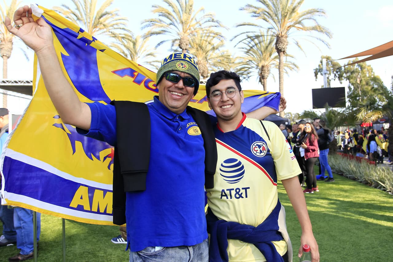 Los fanáticos de América y Atlas están listos para el partido amistoso que se llevará a cabo en el Dignity Health Sports Park de Carson, California.