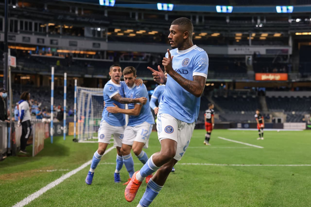 El brasileño Thiago Andrade fue otro de los anotadores de New York City FC.
<br>