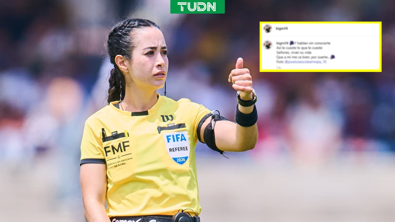 Katia Itzel Hernández lanza misterioso mensaje tras el Pumas vs. Mazatlán