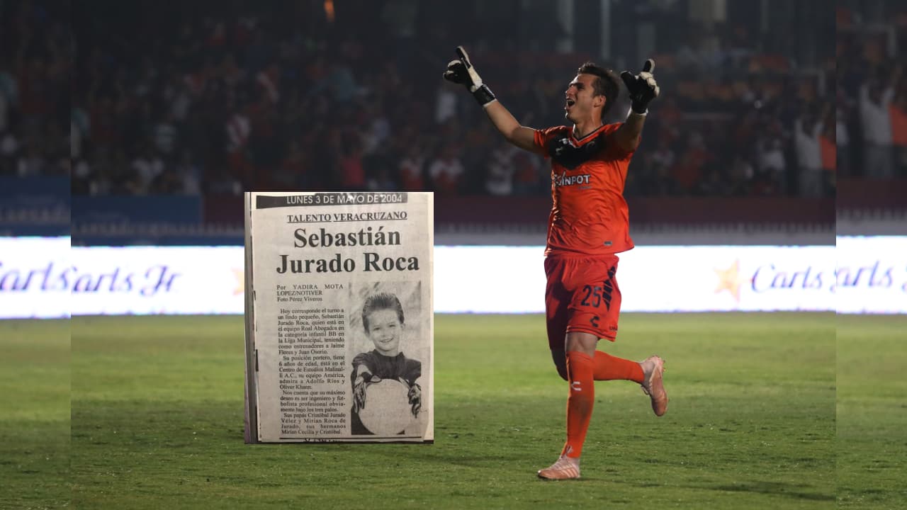 Adolfo Ríos y Oliver Khan, los ídolos de Sebastián Jurado