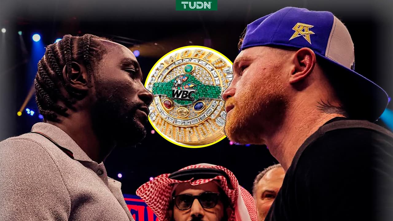 ¿Cuánto vale? Anillo lujoso para el ganador de Canelo vs. Crawford