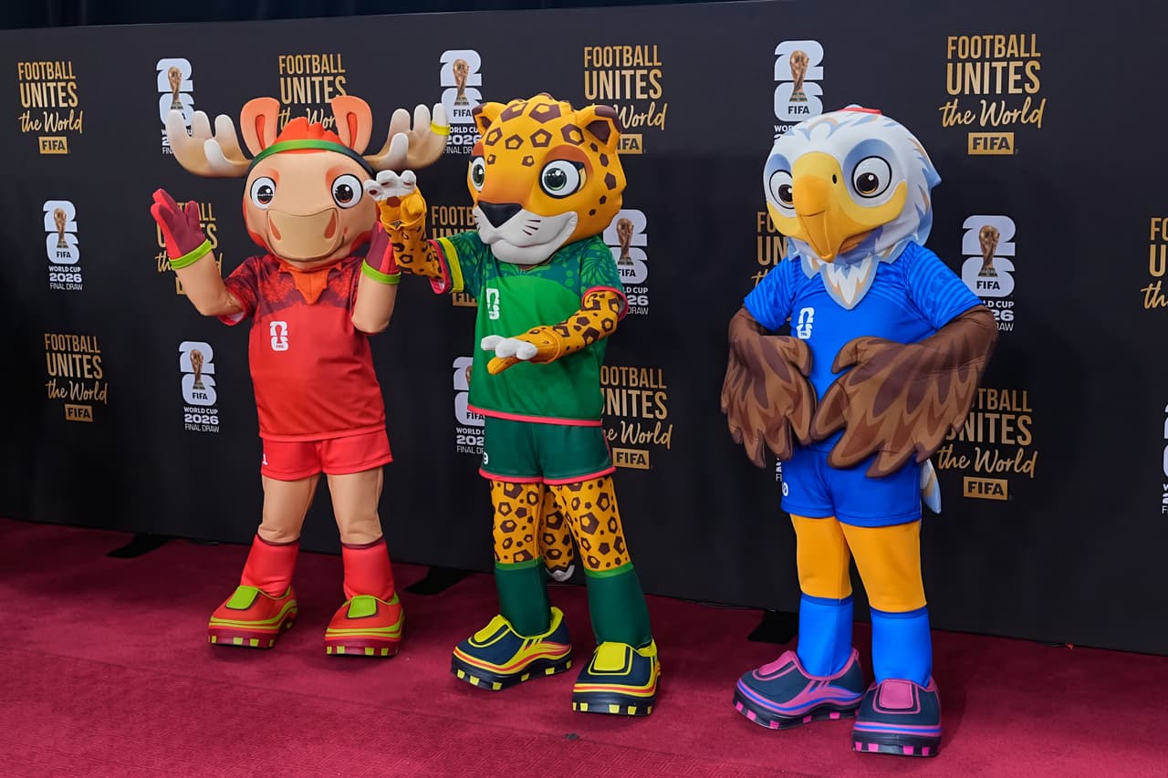 Mascotas mundialistas.