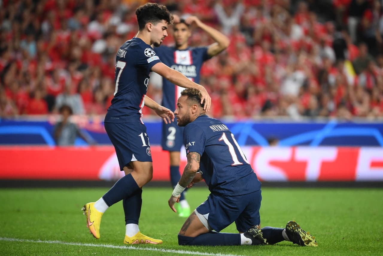 Benfica plantó cara al PSG y rescató un empate en el duelo de la Jornada 3 en la Champions League.