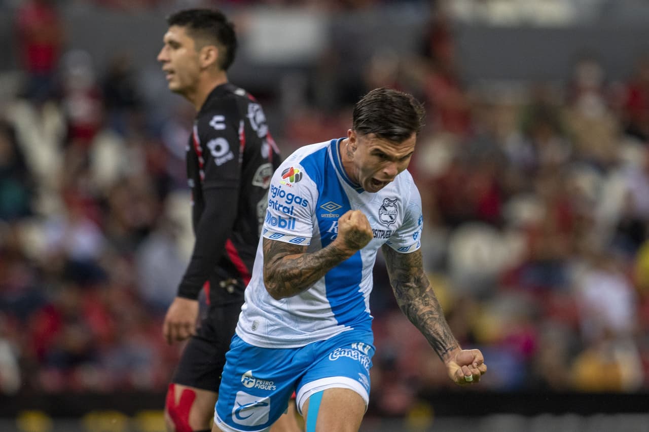 Con un solitario gol de Christian Tabó al final del primer tiempo, Puebla le pega 0-1 al Atlas y rompen con su racha de seis partidos sin ver la derrota.