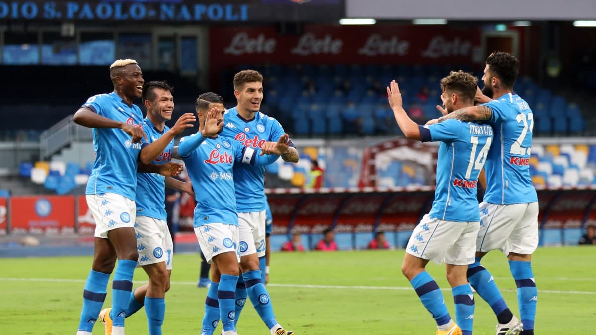 Napoli espera resultado de pruebas PCR para ver si juega ante Juventus