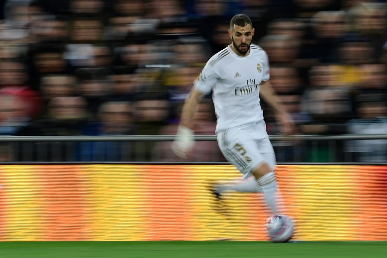 Karim Benzema, pieza fundamental en el ataque de Real Madrid.