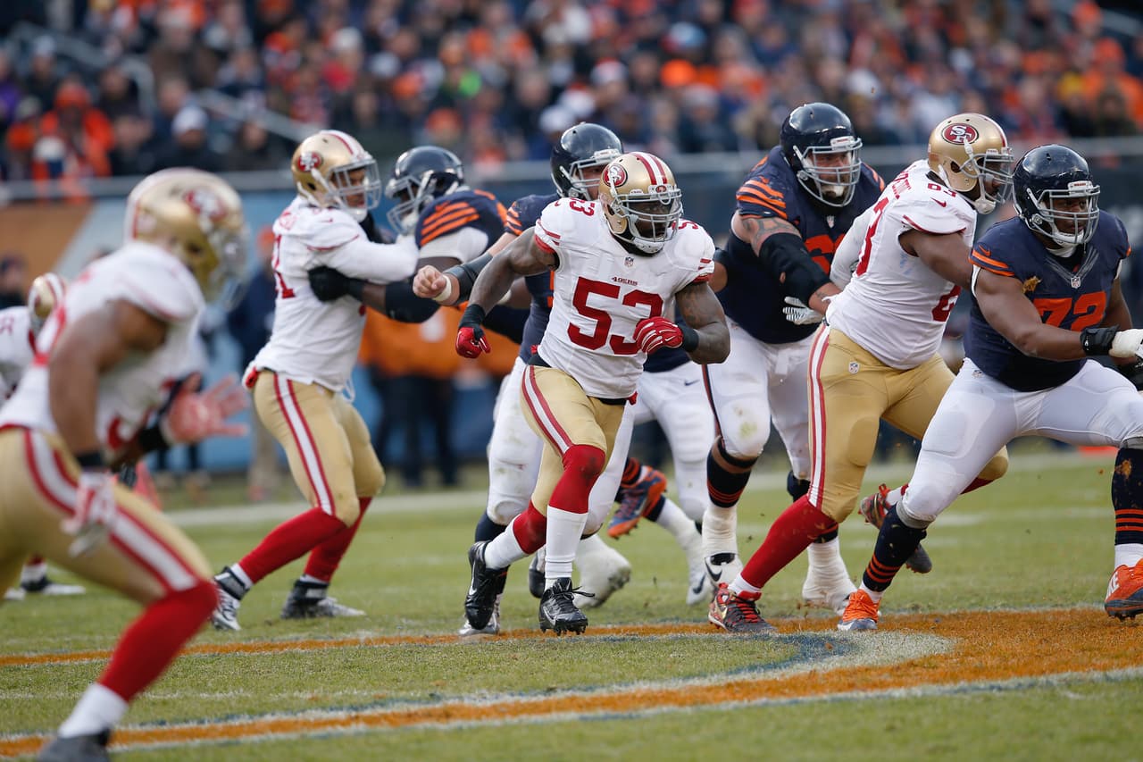 LB NaVorro Bowman - San Francisco 49ers.