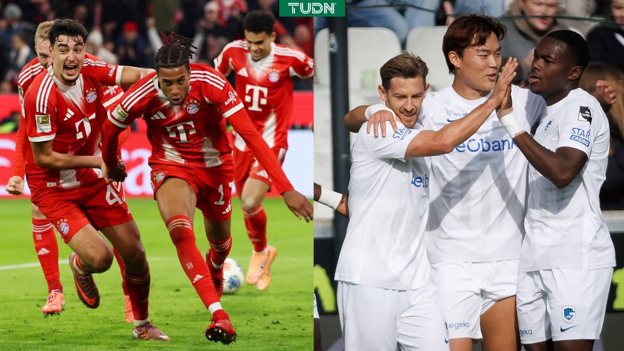 Bayern Múnich vs. Club Brujas en la Champions League.