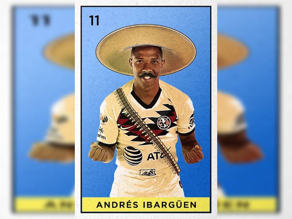 Los jugadores americanistas al estilo de la Revolución Mexicana para conmemorar el 20 de noviembre.