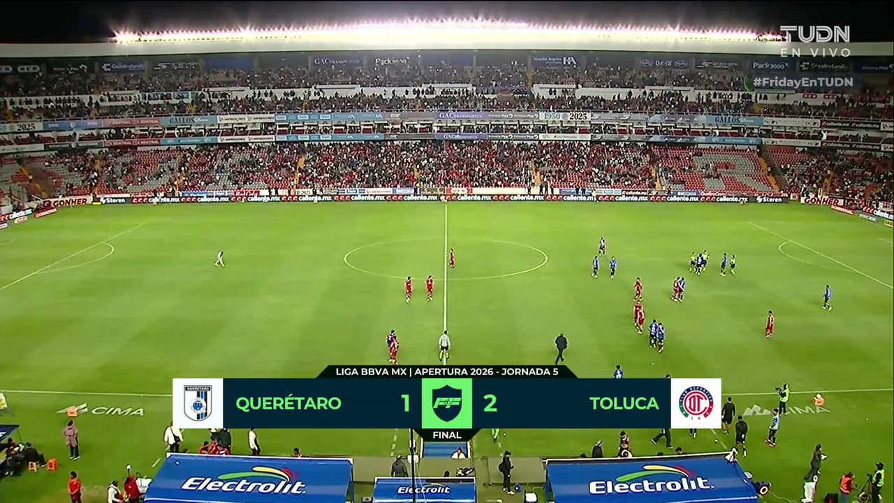 ¡Fin del partido!