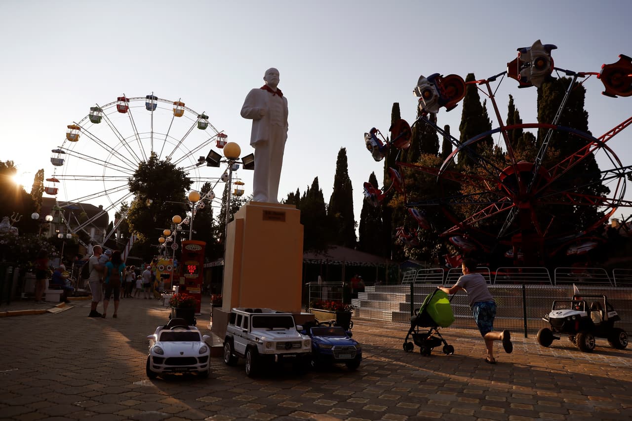 Las calles de Sochi mostraron toda su vida y alegría en medio del diario vivir de sus habitantes.