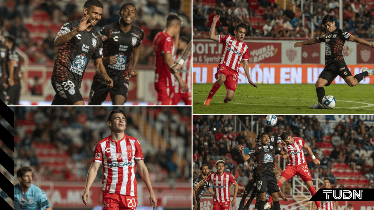 Con anotaciones de Román Ibarra y Franco Jara, los hidalguenses vencieron a Necaxa en el Estadio Victoria.