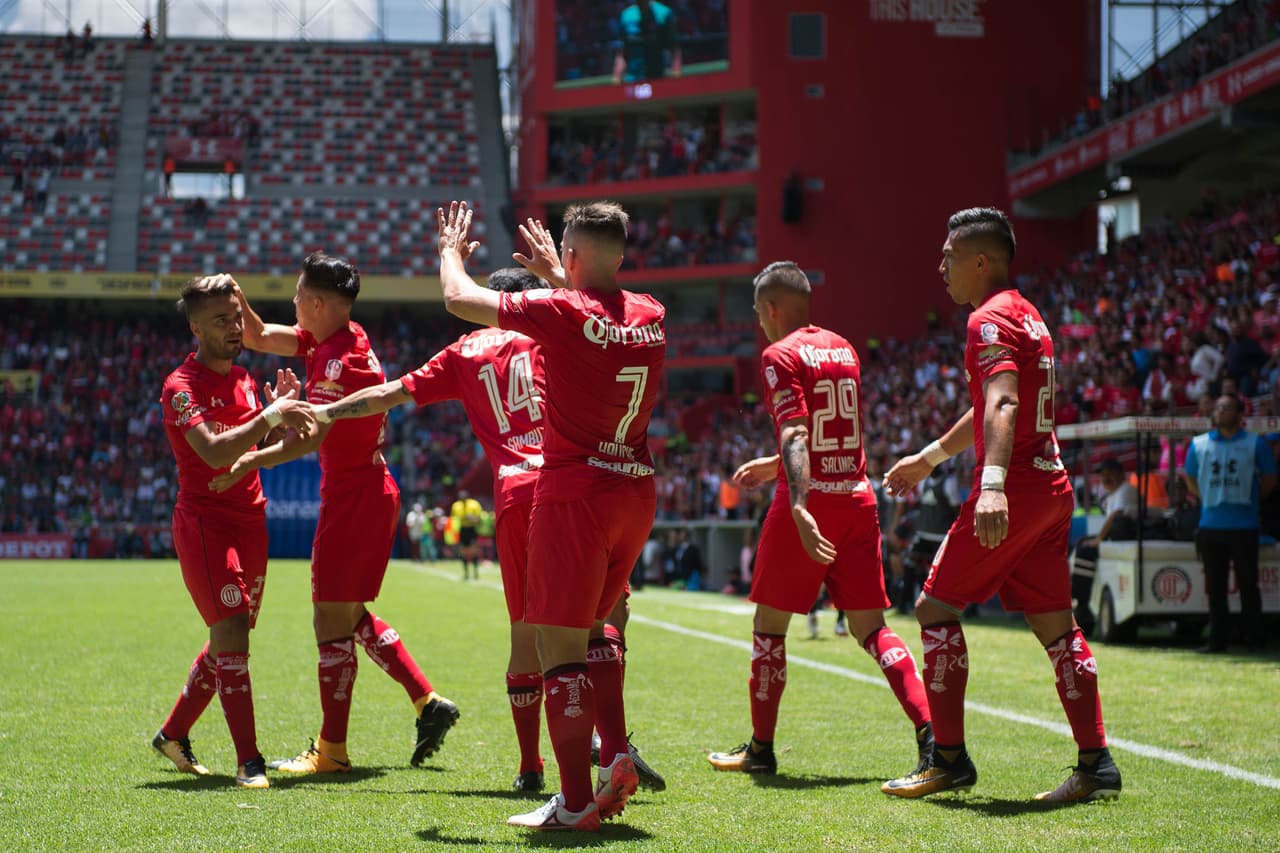 El gol del empate de los Diablos Rojos cayó al minuto 83.