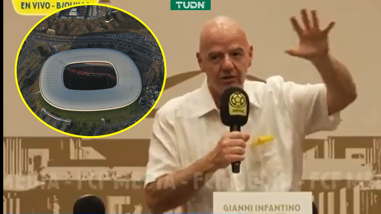 Infantino reitera plena confianza en México y Guadalajara para el Mundial 2026 