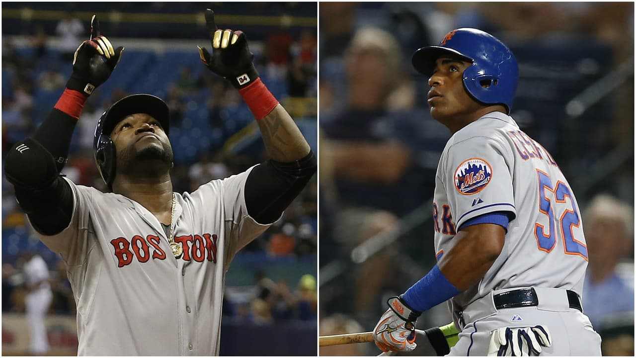 Ortiz y Céspedes jugadores de la semana en la MLB