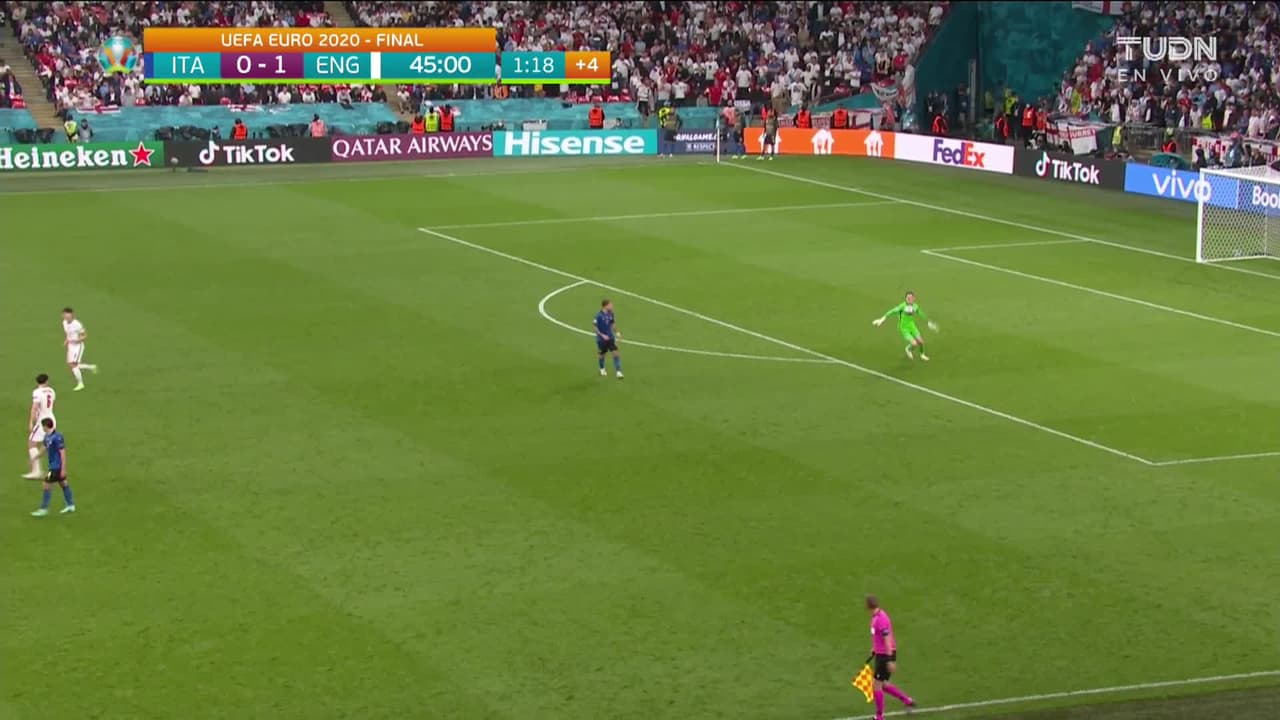 ¡TIRO ATAJADO! disparo por Marco Verratti.