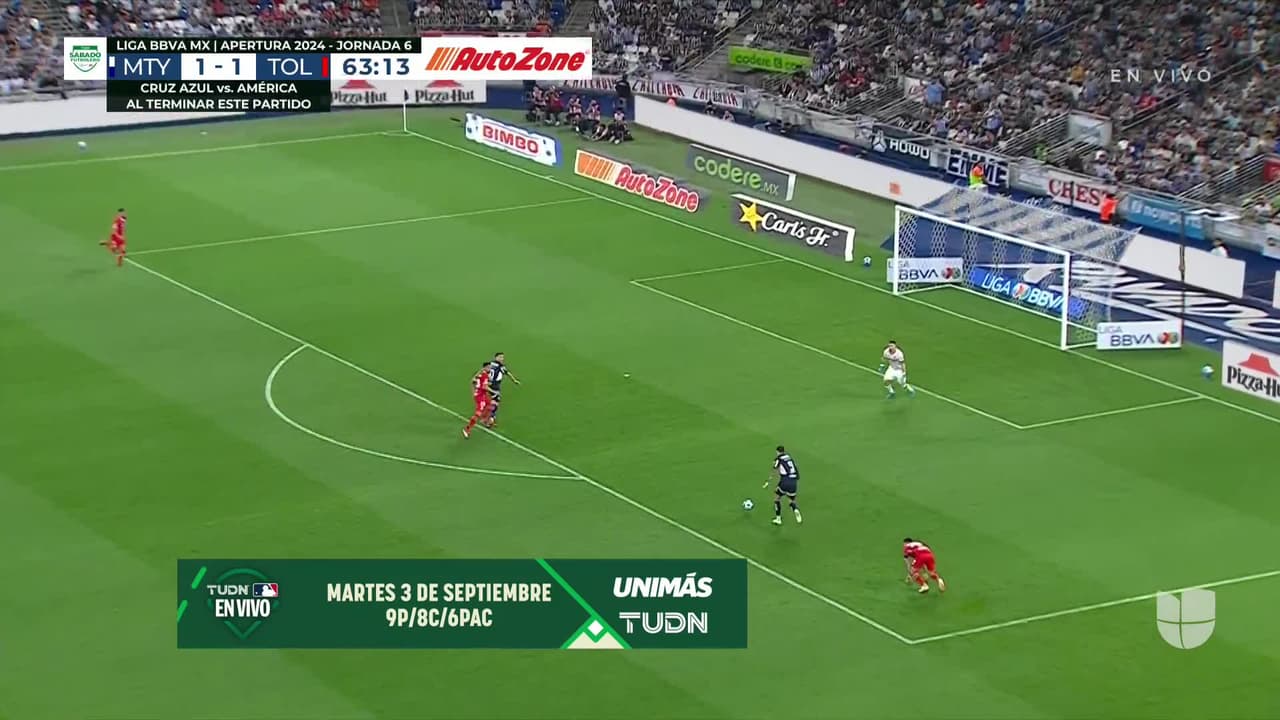 ¡TIRO ATAJADO! disparo por Brandon Vazquez.