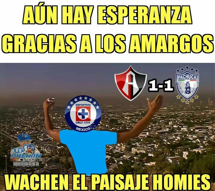 Las redes sociales no perdonan y si te dejas empatar en el último minuto como el Atlas, sabes que serás protagonista de los memes.