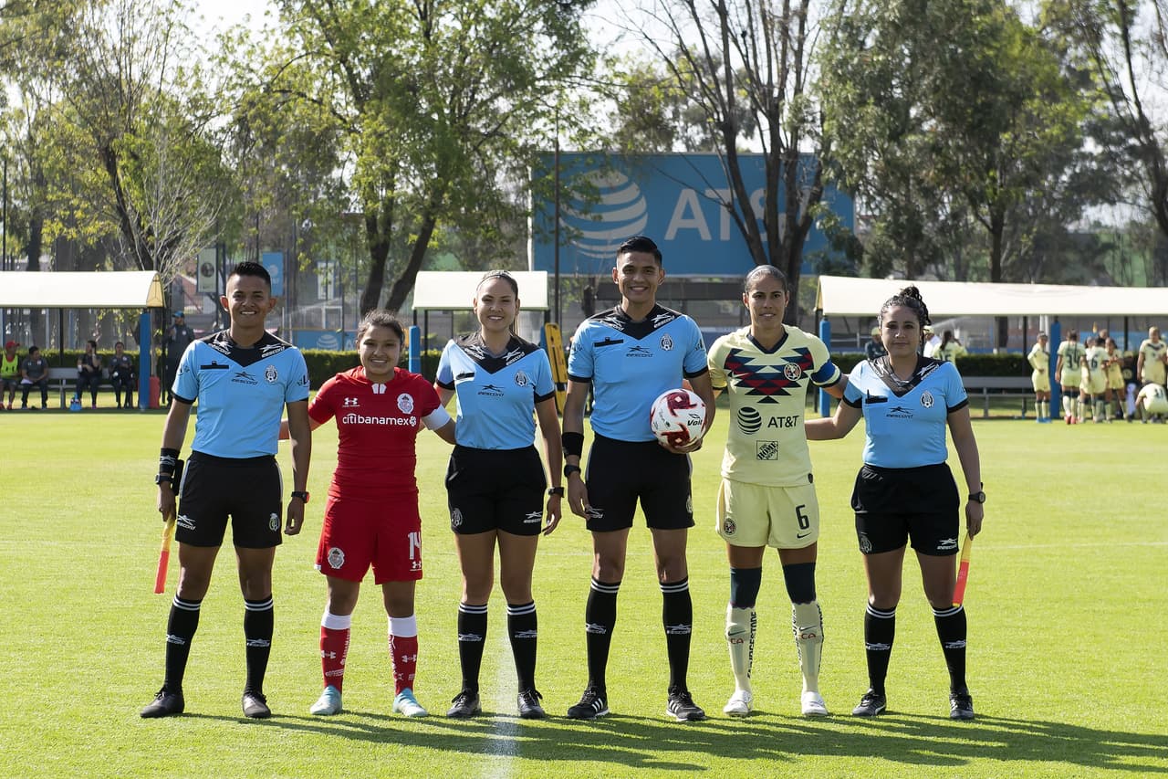 Partido vibrante de ida y vuelta entre el América y el Toluca en la Liga MX Femenil, por la Jornada 8.