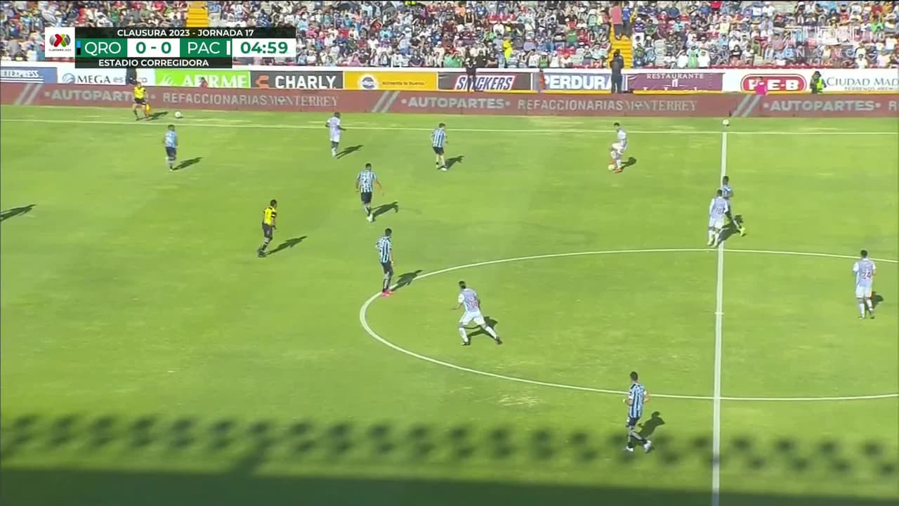 ¡TIRO ATAJADO! disparo por Cristian Arango.