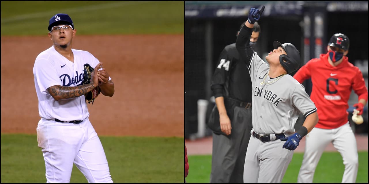 Yankees, Astros y Rays barren series en MLB Playoffs; Julio Urías gana por Dodgers
