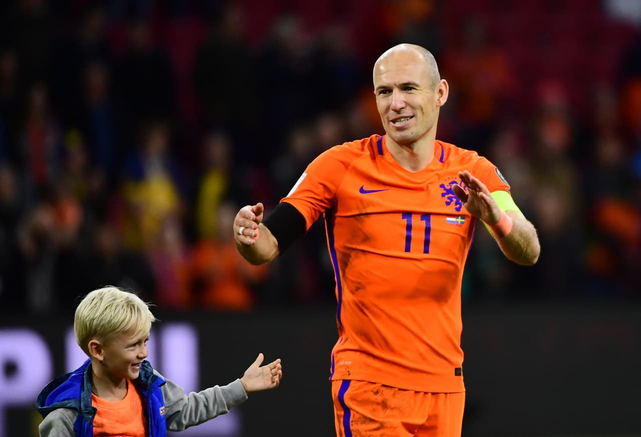 Holanda - UEFA: Arjen Robben (F.C. Bayern Munich)