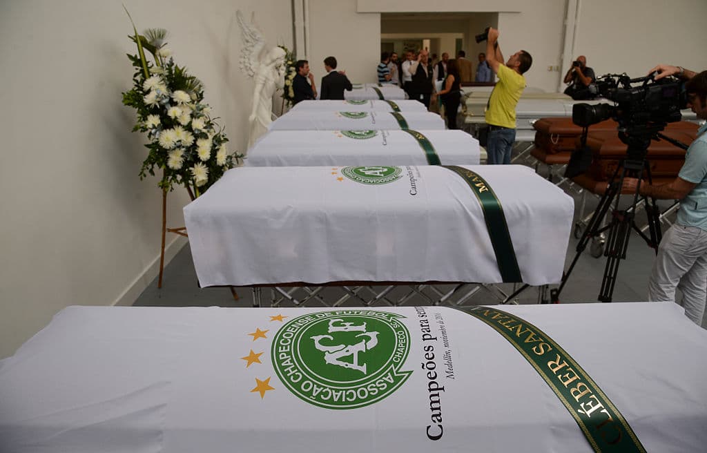 El funeral colectivo de las víctimas del avionazo del Chapecoense será el sábado