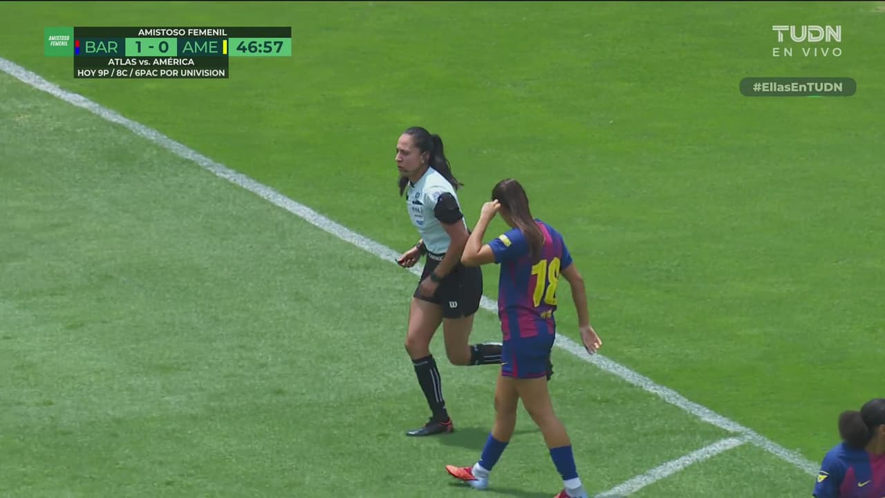 ¡Polémica! Anulan segundo gol al Barcelona