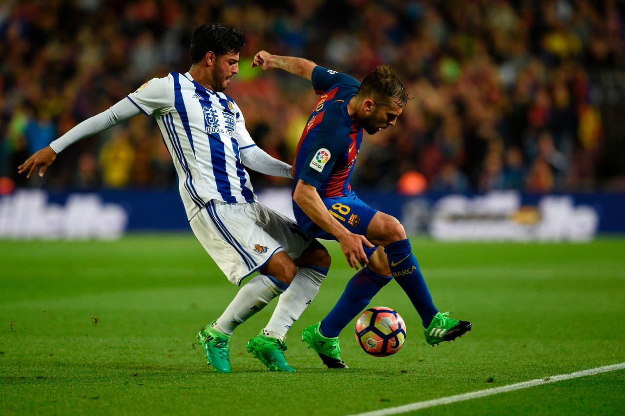 Carlos Vela quedó en el tercer lugar de los anotadores de la Real con nueve goles en el curso 2016-2017.