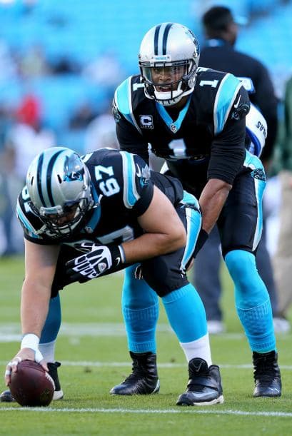 #93 " C Ryan Kalil, Carolina Panthers.