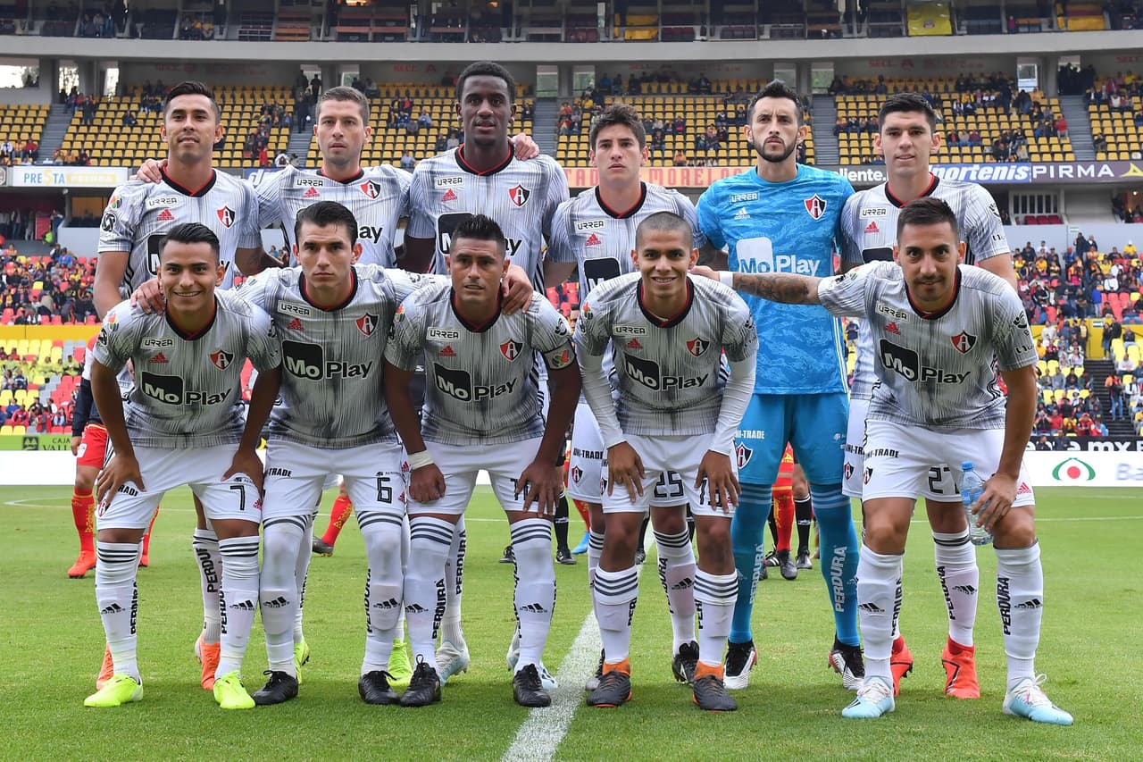 Once inicial de Club Atlas